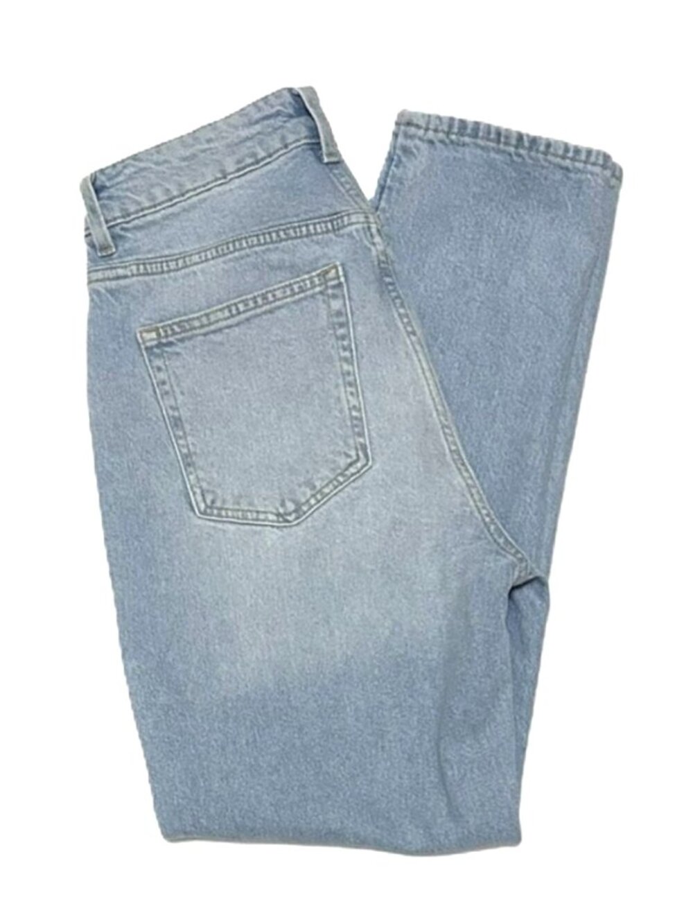 H&M Women's Stone Wash Light Blue Jeans